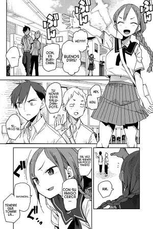 Portada de La rutina mañanera de las parejas en un manga de acción.