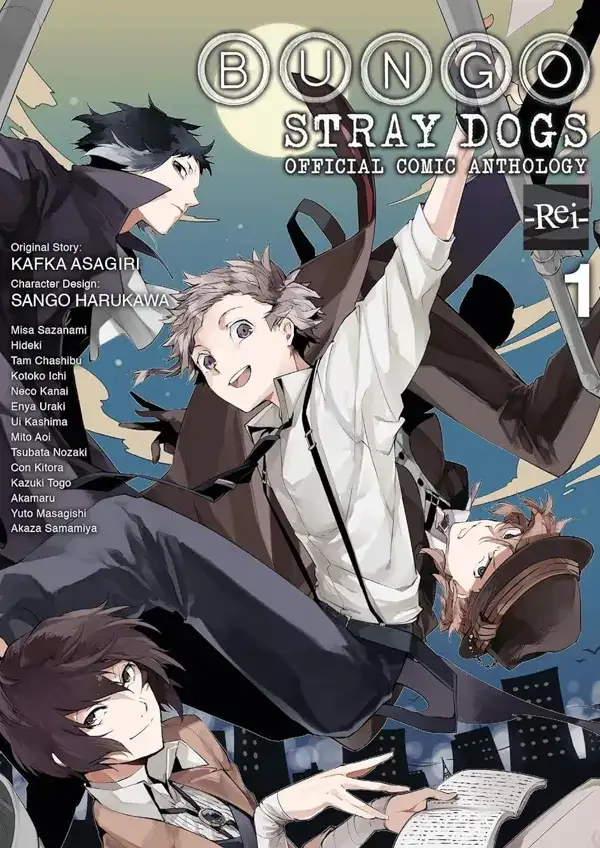 Portada de Bungo Stray Dogs Antologia Rei