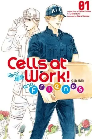 Portada de Cells at Work! and Friends