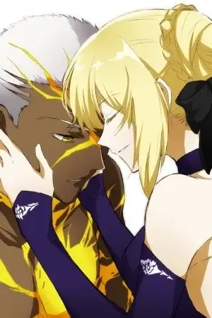 Portada de Fate/Grand Order: Alter Emiya Shirou y Saber