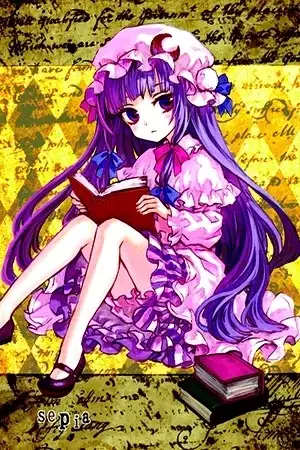 Portada de Touhou Project - Sepia (Reedición)