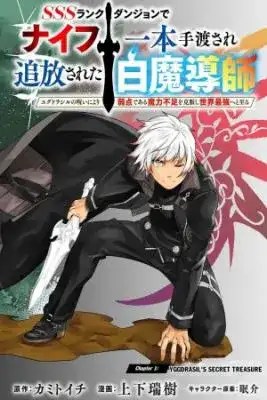 Portada de Un Mago Blanco Que Fue Exiliado Despues De Recibir Un Cuchillo En Una Mazmorra De Rango Sss