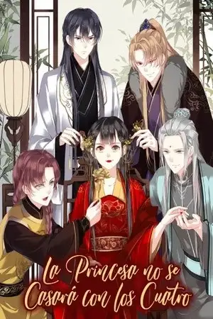 Portada de La princesa no se casara con los cuatro