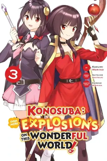 Portada de Konosuba: ¡Más explosiones en este maravilloso mundo!