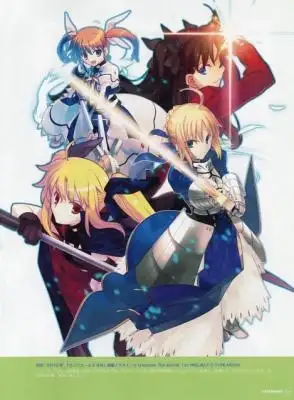 Portada de Fate Stay Nigth X Magical Girl Lyrical Nanoha