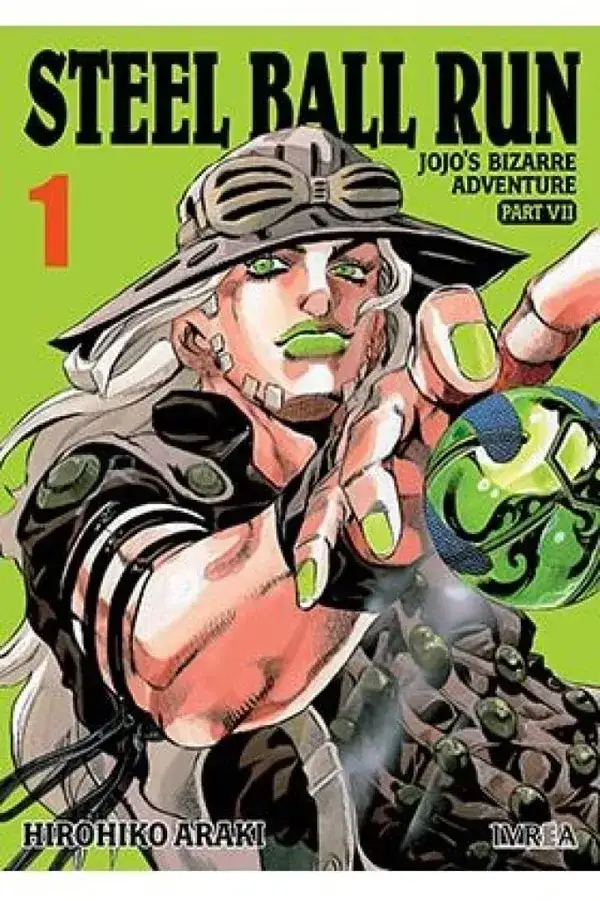 Portada de Jojos Bizarre Adventure Parte 7 Steel Ball Run