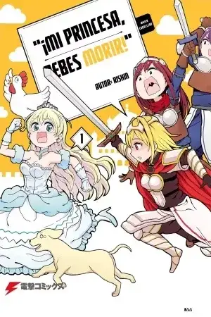 Portada de La mujer caballero dice: "¡Mi princesa, debes morir!"