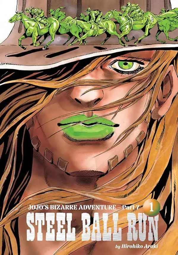 Portada de Jojo's Bizarre Adventure Part 7 Steel Ball Run