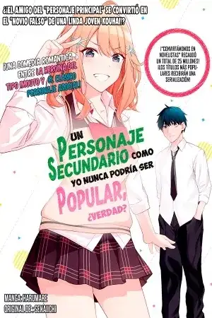Portada de No hay Forma de que un Personaje Secundario como yo Pueda ser Popular, ¿Verdad?