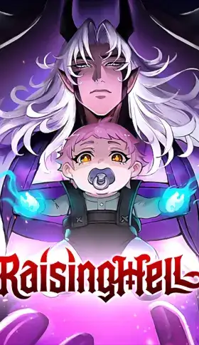 Portada de Raising Hell: La guía de un demonio para la crianza.