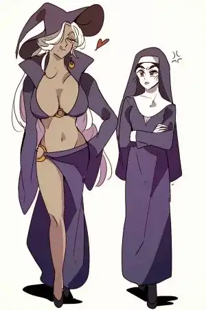 Portada de Witch and Apprentice Sister