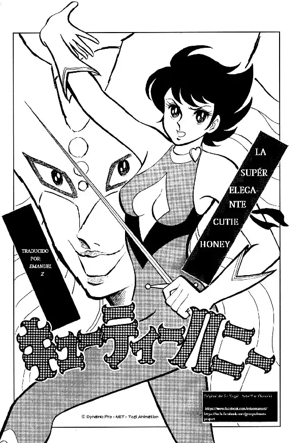 Portada de Cutie Honey - Versión de Yuu Okazaki