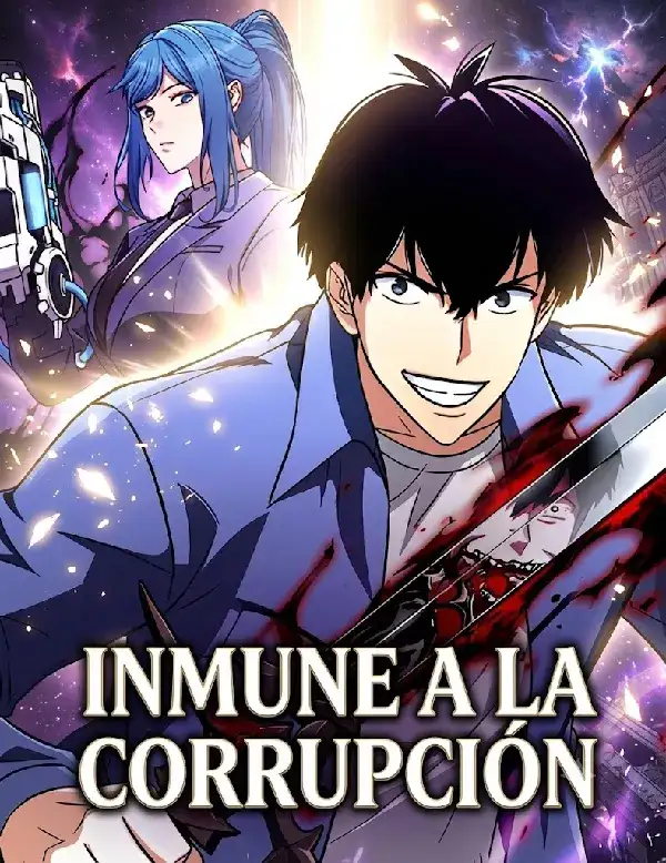 Portada de Soy inmune a la corrupción, así que llevo una espada maldita.