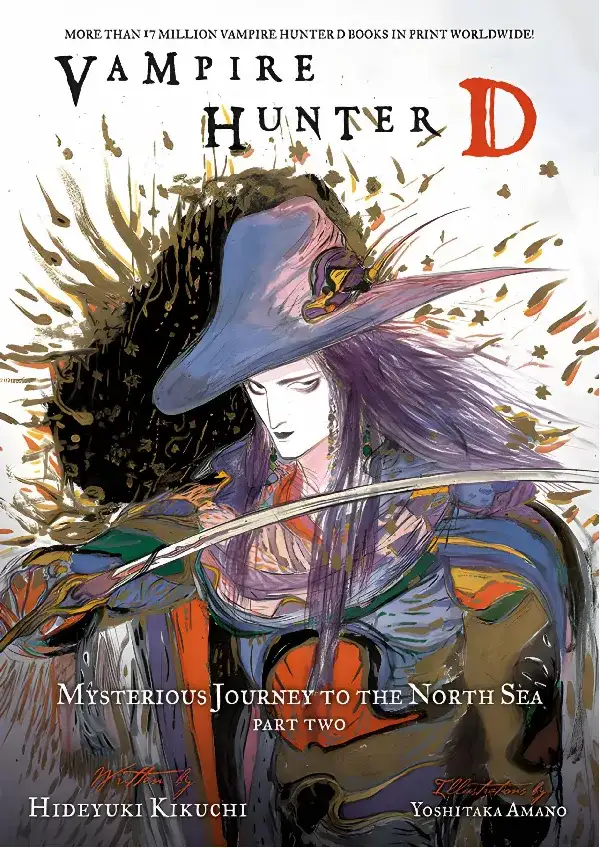 Portada de Vampire Hunter D Volume 8: Mysterious Journey to the North Sea, Part Two