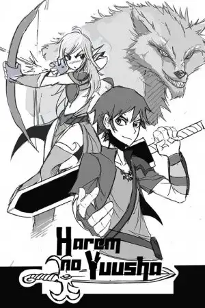 Portada de Harem no Yuusha (Novela)