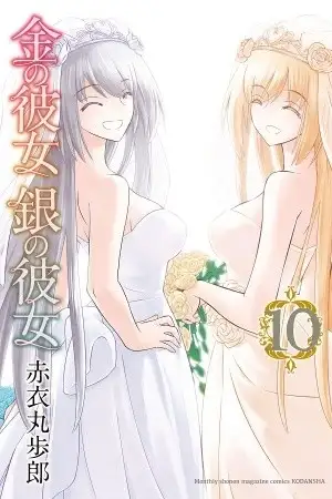 Portada de Kin no Kanojo, Gin no Kanojo