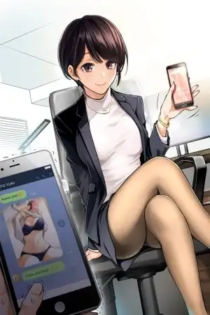 Portada de Nazeka Maiasa Shitagi no Iro wo Houkoku Shitekuru Kaisha no Kouhai