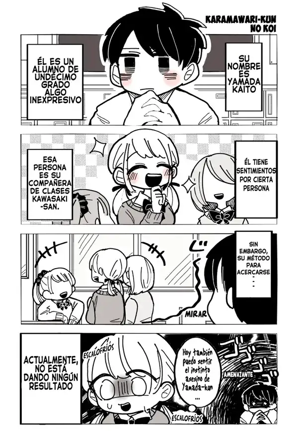 Portada de Karamawari-kun no Koi