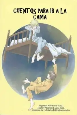 Portada de Going To Bed Tales Digimon Doujinshi