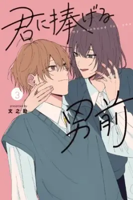 Portada de Kimi Ni Sasageru Otokomae