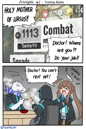 Portada de Arknights - Comic (Guin Guin)