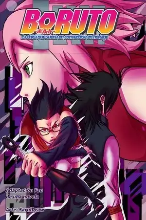 Portada de boruto: la chica que sueña con ser hokage