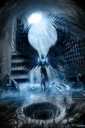 Portada de El regreso del rey demonio carmesí al mundo real