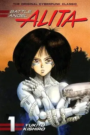 Portada de GUNNM Battle Angel Alita Hyper Future Vision