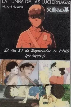 Portada de La tumba de las luciérnagas