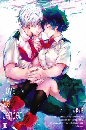 Portada de Love Me Tender 3 another story Boku no Hero!!