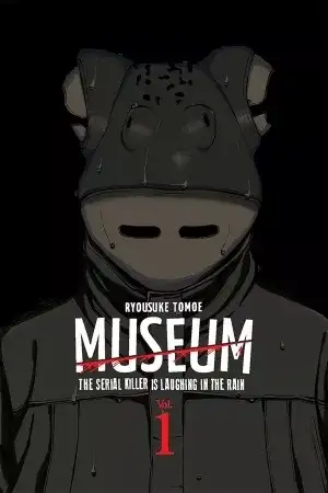 Portada de Museo - "El asesino en serie se ríe bajo la lluvia"