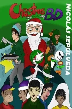 Portada de Navidad estilo BD