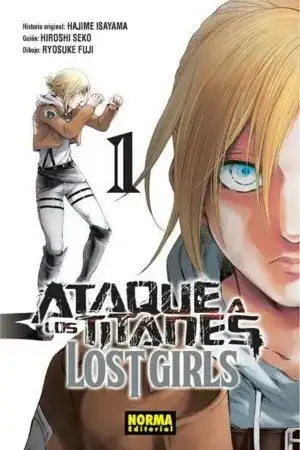 Portada de Shingeki no Kyojin Lost Girls (Chicas Perdidas)
