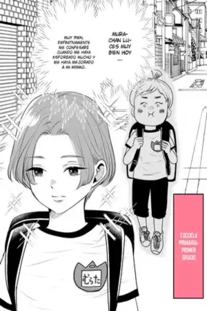 Portada de Una historia sobre un estudiante de primaria que quiere confesarle sus sentimientos a su amigo de la infancia mientras crece bellamente en cada capítulo.