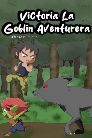 Portada de Victoria la Goblin Aventurera