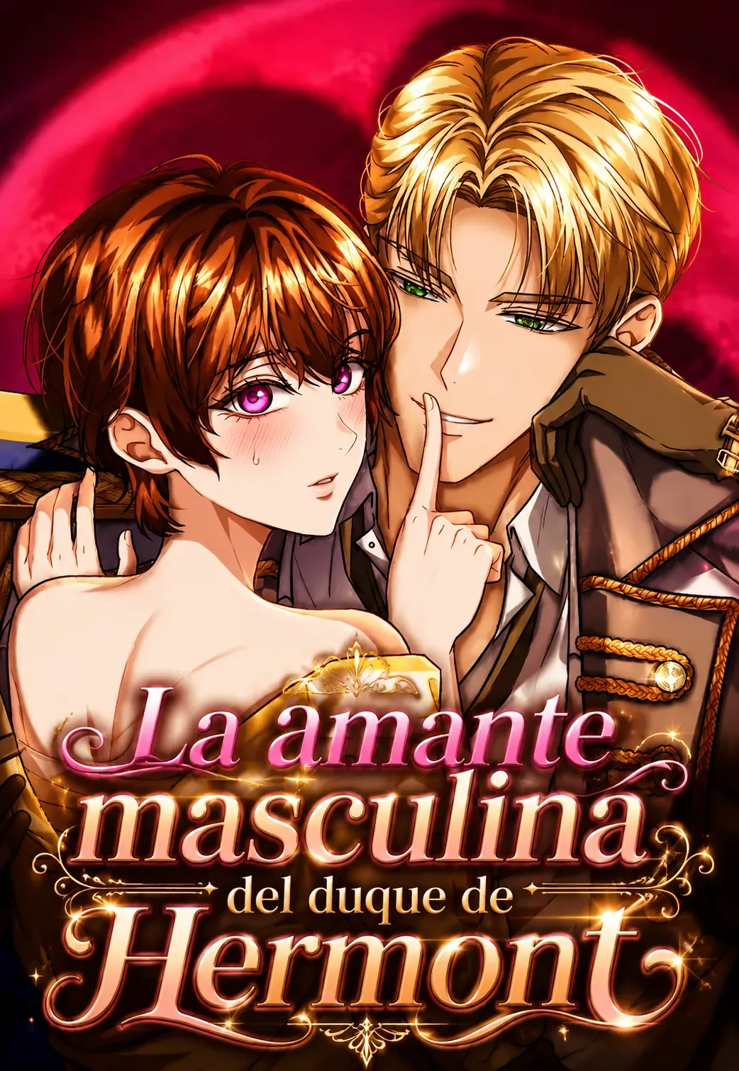 Portada de La amante masculina del duque de hermont