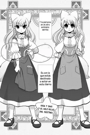 Portada de Kisa y Saki y el hilo rojo del destino