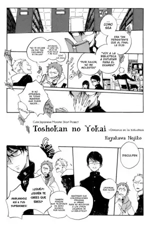 Portada de Toshokan no Yokai